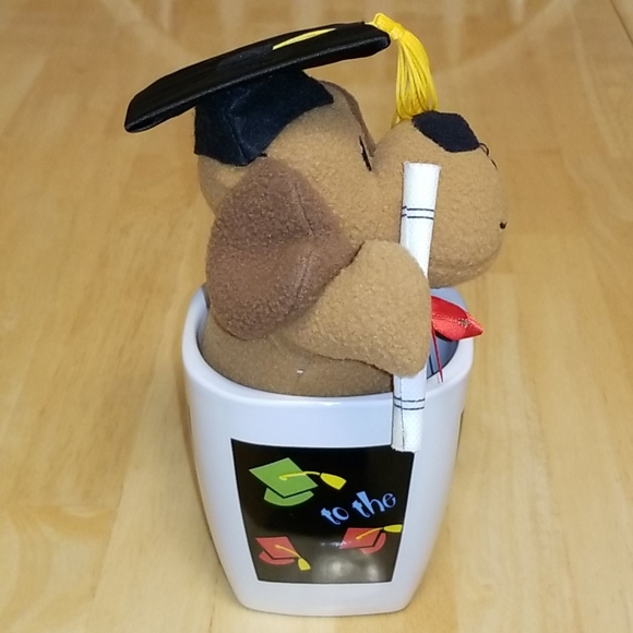 Graduation Mug & Stuffed Dog "Graduate" Gift Set - Picture 4 of 16